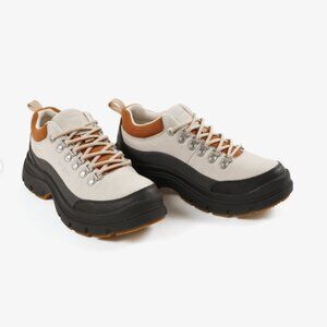 NEW KEEN Leather Kosa Oxford Sneakers in cream/black for women 1125 5t3